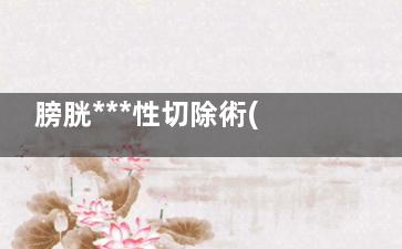 膀胱***性切除術(shù)步驟,膀胱***性切除術(shù)保留前列腺的缺點(diǎn)為