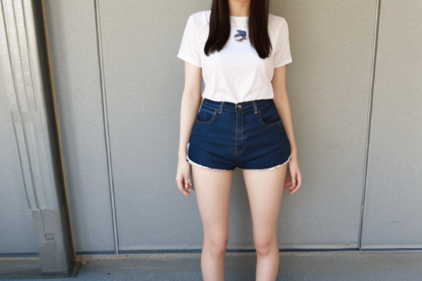 牛仔短褲