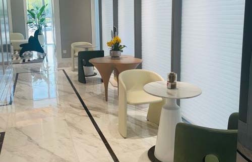 杭州浮想國醫(yī)療美容商談等候區(qū)