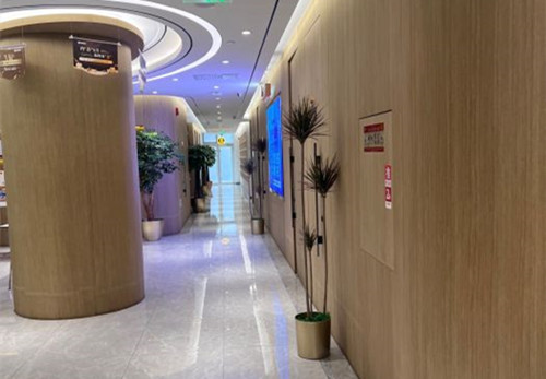 北京藝美整形大廳過(guò)道環(huán)境示意圖