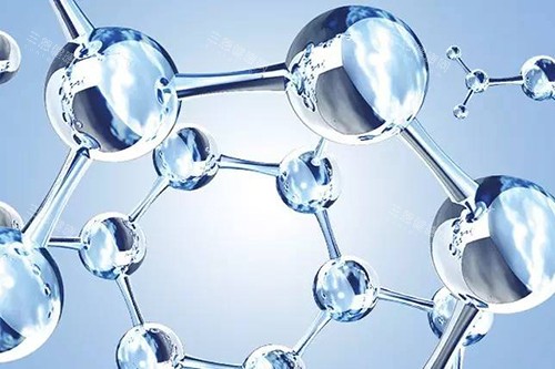 玻尿酸分子微觀示意圖