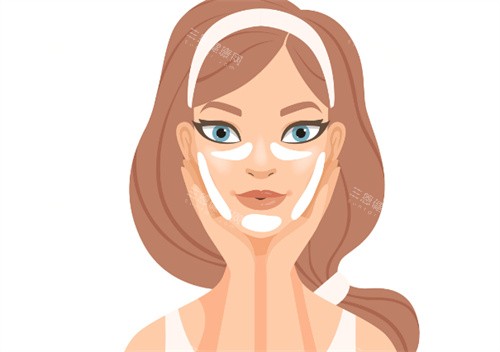 面部提升注射區(qū)域