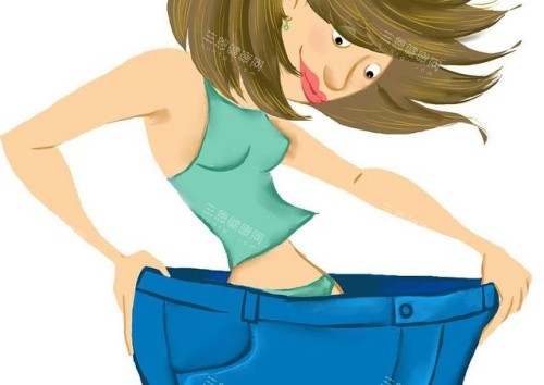 肚子抽脂漫畫(huà)示意圖