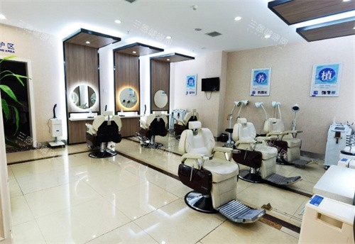 成都大麥植發(fā)理療區(qū)