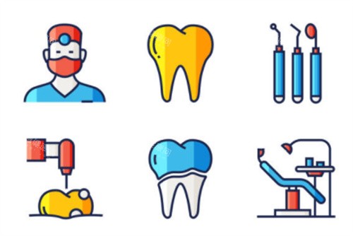 牙齒各個(gè)項(xiàng)目圖